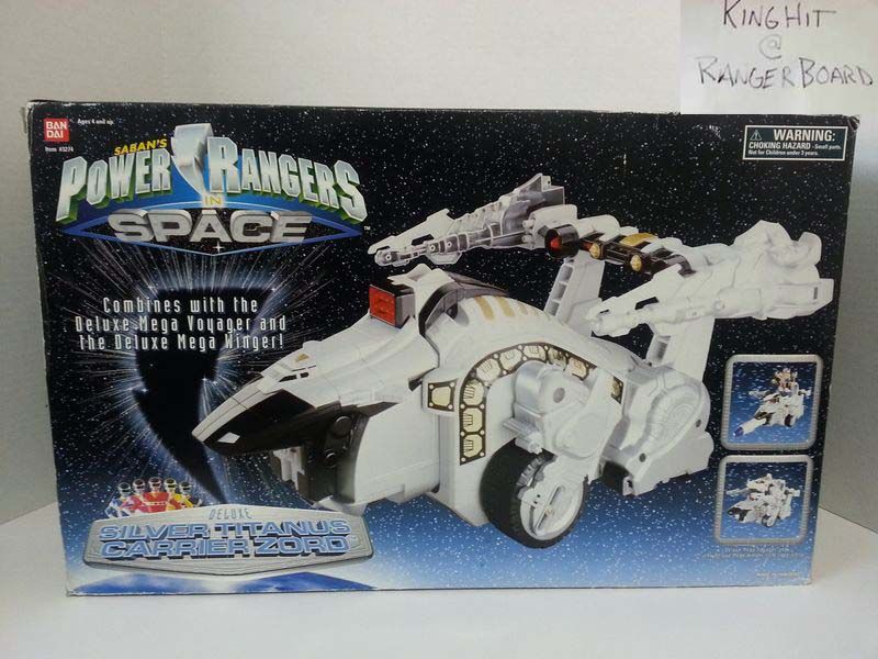 power rangers in space silver ranger zord